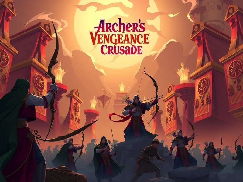 Archer S Vengeance Crusade Game Banner